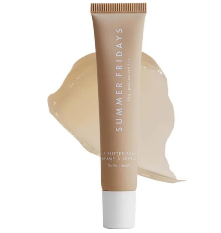 

Summer Fridays Lip Butter Balm - Conditioning Lip Mask and Lip Balm for Instant Moisture, Shine and Hydration - Sheer-Tinted, Soothing Lip Care - Vani