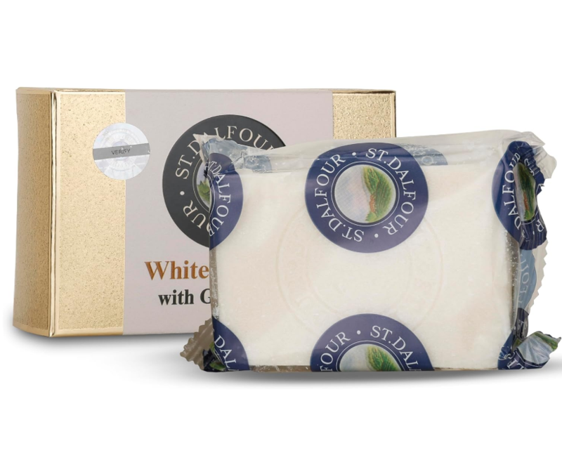 

ST.DALFOUR Whitening Soap with Glutathione 1 x 135 g for Radiant and Even Skin