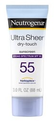 Neutrogena Sunscreen Lotion Ultra Sheer Dry-Touch , Broad Spectrum Spf 55 Uva / Uvb Protection 3 Fl. Oz