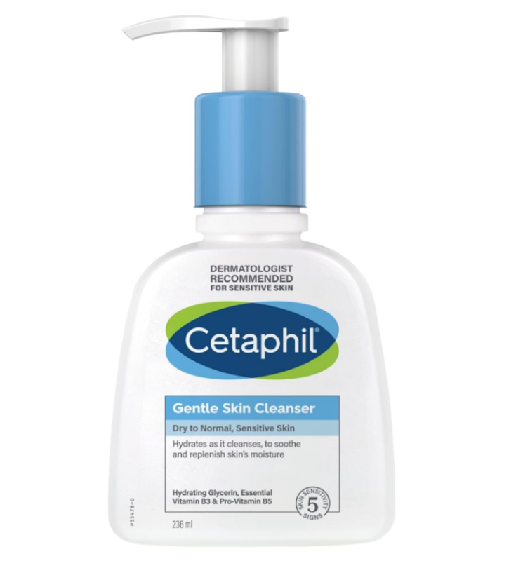 

Cetaphil Gentle Skin Cleanser, Face & Body Wash for Dry to Normal, Sensitive Skin, Unscented, 236ml