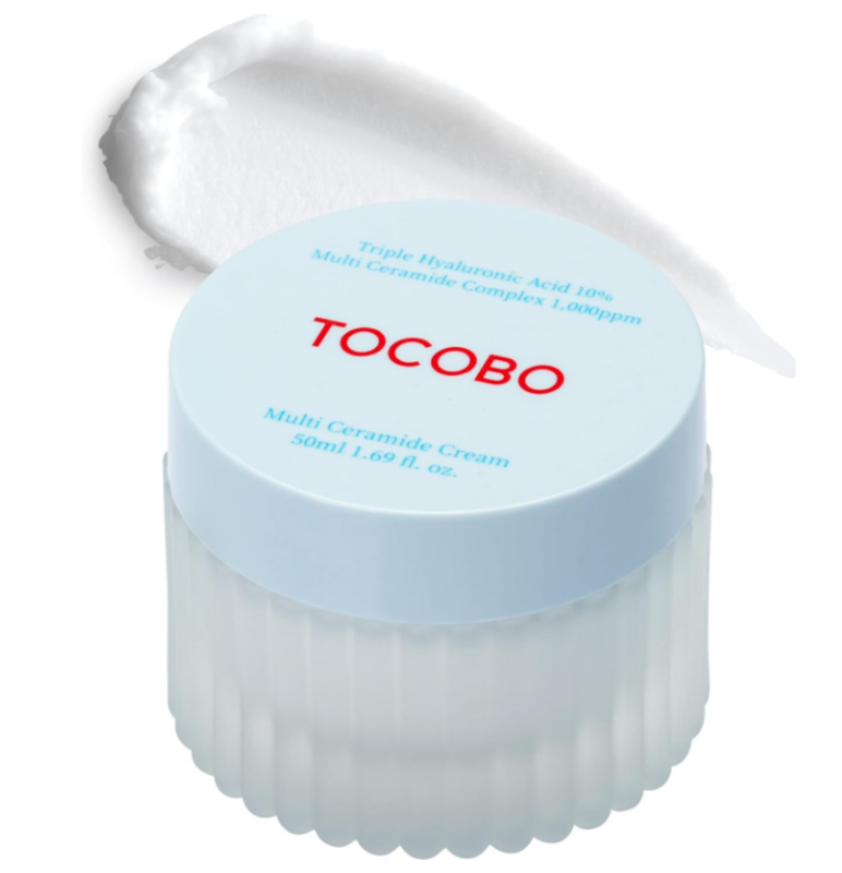 

TOCOBO Multi Ceramide Cream 1.7 Fl oz / 50ml Moisture cream, Ceramide moisturizer, Korean Skin Care, Natural Ingredients, Sensitive Skin Cruelty Free,
