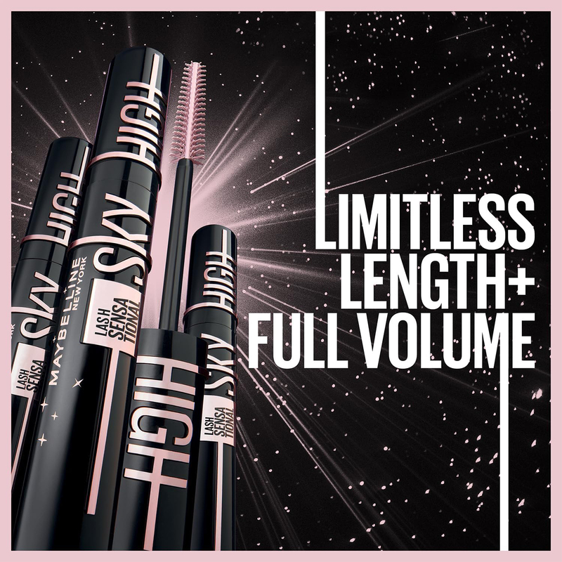 Maybelline New York Lash Sensational Sky High Washable Mascara, Cosmic Black