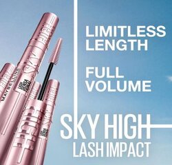 Maybelline New York Lash Sensational Sky High Washable Mascara Makeup, Volumizing, Lengthening, Defining, Curling