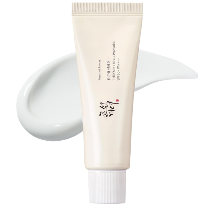 

Beauty of Joseon Relief Sun Rice + Probiotics Sunscreen for face moisturizing sunblock with SPF 50 PA++++ Korean sunscreen skincare 50ml