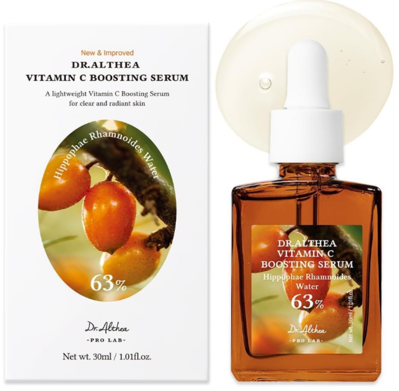 

Dr. Althea Dr.Althea Vitamin C Boosting Serum Daily Vitamin Serum with TRANEXAMIC ACID for All Skin Types Helps Remove Dark Spots & Uneven Skin Tone Korean Veg