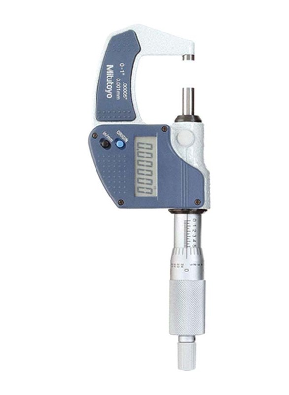 Mitutoyo Digimatic Micrometer, Range: 0-1"/0-25.4 mm, 293-831-30, Multicolour