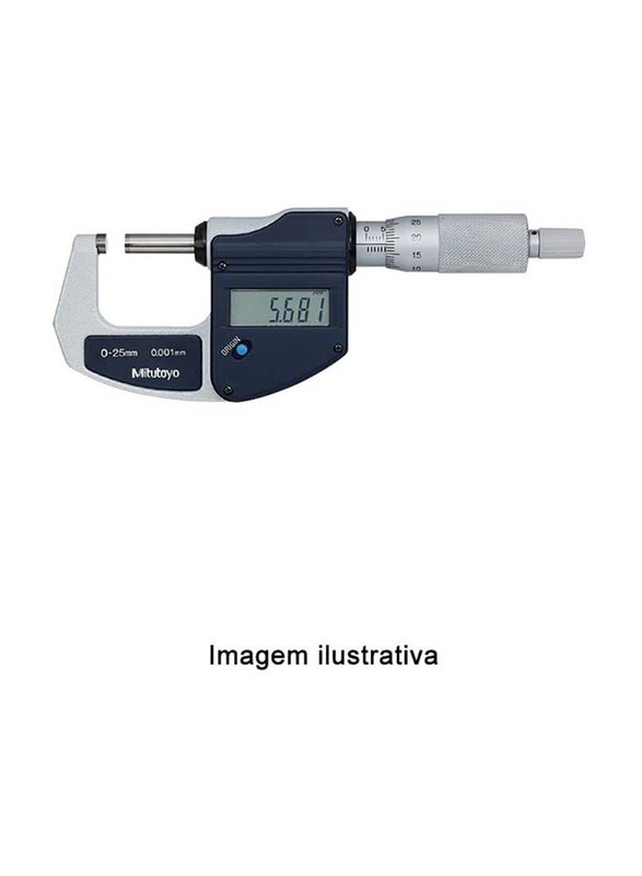 Mitutoyo Digimatic Micrometer, Range: 0-1"/0-25.4 mm, 293-831-30, Multicolour