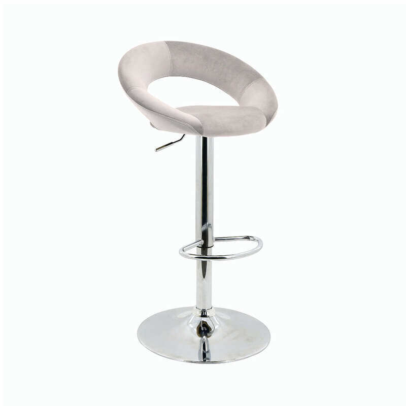 

VANITY LIVING Bar Stool - Seville Cream Orb