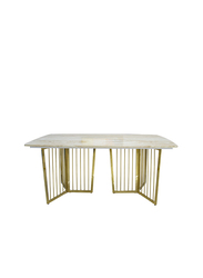 Vanity Living Dining Table - Alfero Marble 6-Seater