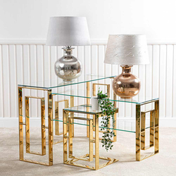 Vanity Living Console Table Modern Tempered Glass Top, Multicolour