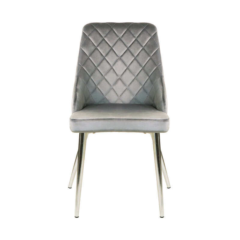 

VANITY LIVING Dining Chair - Milan Grey