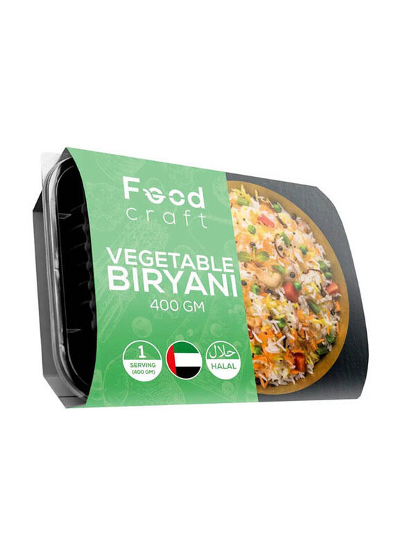 

Foodcraft Vegetable Biryani, 400g