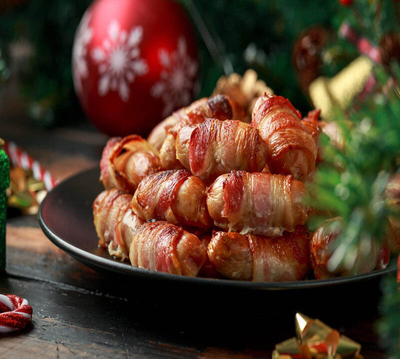 

Foodcraft Bacon Wrapped Chicken Sausages, 500g