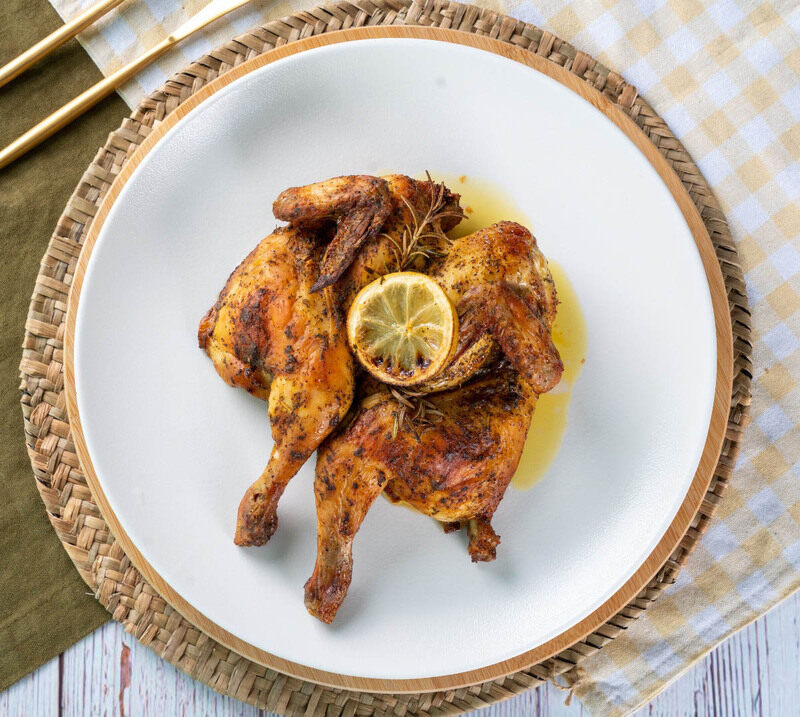 

Foodcraft Lemon & Rosemary Spatchcock Chicken, 900g