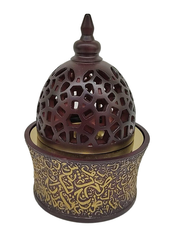 

Generic Frankincense Charcoal Bakhoor Incense Burner, Brown
