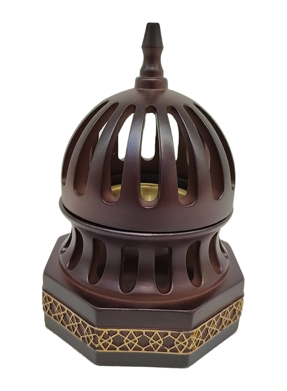 Charcoal Bakhoor Burner Incense Oud, Brown