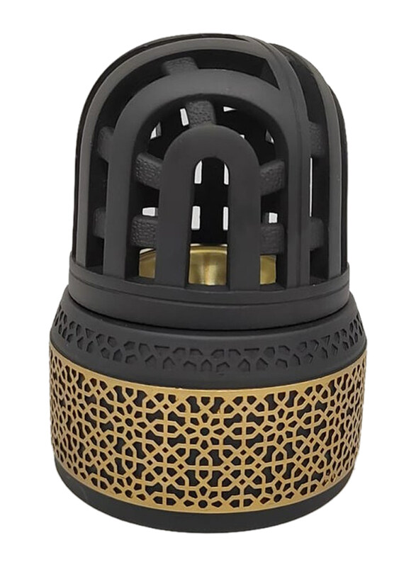 

Generic Oud Bakhoor Incense Burner, Black
