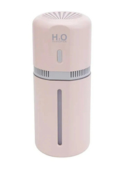 Ultrasonic Mini Cool Mist Air Humidifier Portable Usb Humidifier Essential Air Humidifier With Lights, Pink