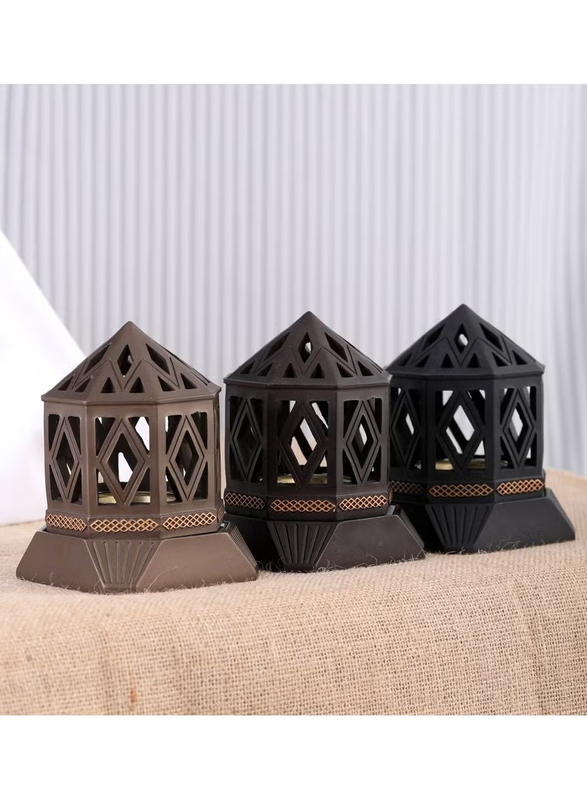 Charcoal Incense Bakhoor Burner, Brown