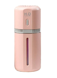 Ultrasonic Mini Cool Mist Air Humidifier Portable Usb Humidifier Essential Air Humidifier With Lights, Pink