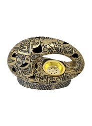 Exquisite Incense Bakhoor Burner, Gold