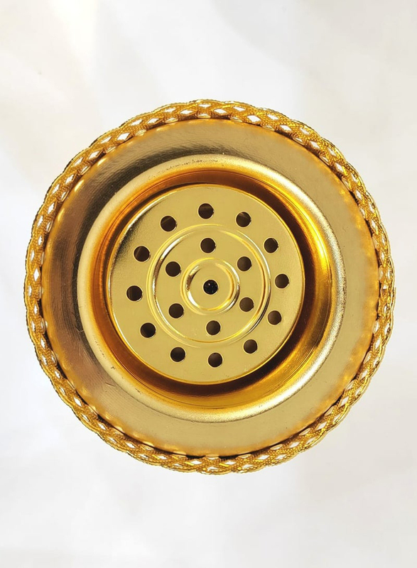 Incense Bakhoor Burner for Oud Bakhoor, Gold