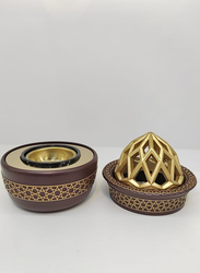 Arabic Incense Bakhoor Burner, Brown