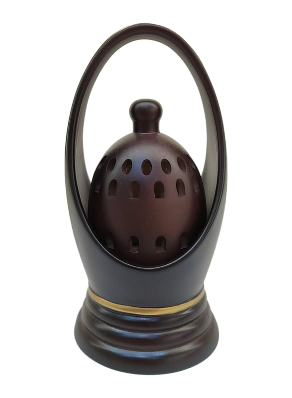 Incense Bakhoor Burner, Brown