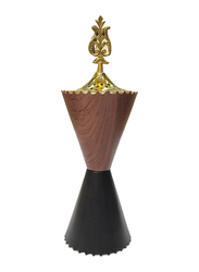 Incense Oud Bakhour Burner, Brown/Black