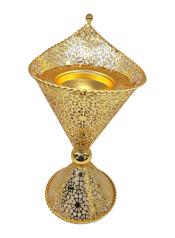 Incense Oud Bakhoor Burner, Gold