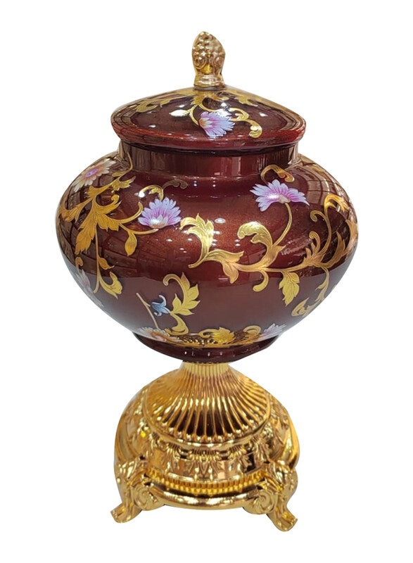 

Generic 25cm Candy Bowl with Lid Decorative Bowls, 908, Multicolour