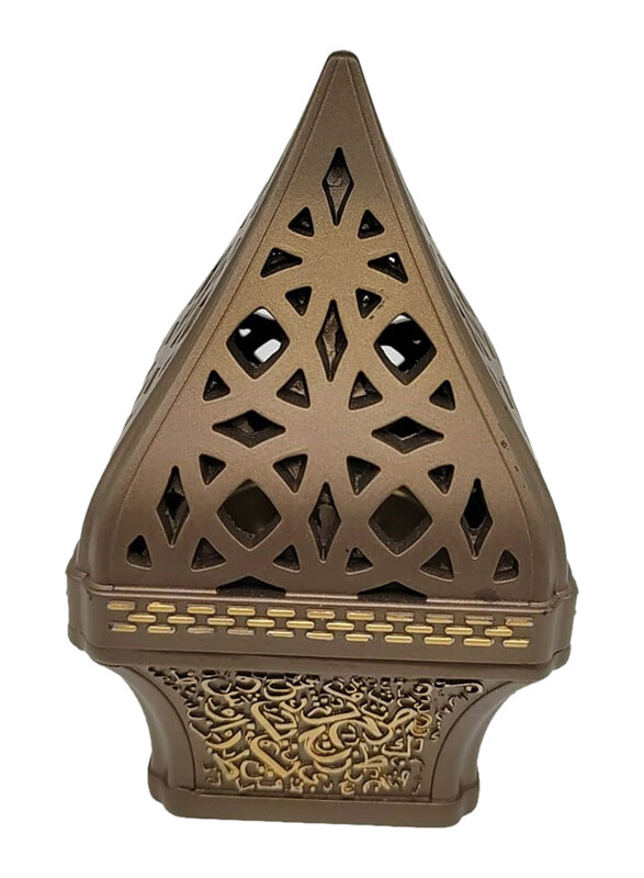 

Generic Charcoal Oud Frankincense Resin Incense Bakhoor Burner, Gold