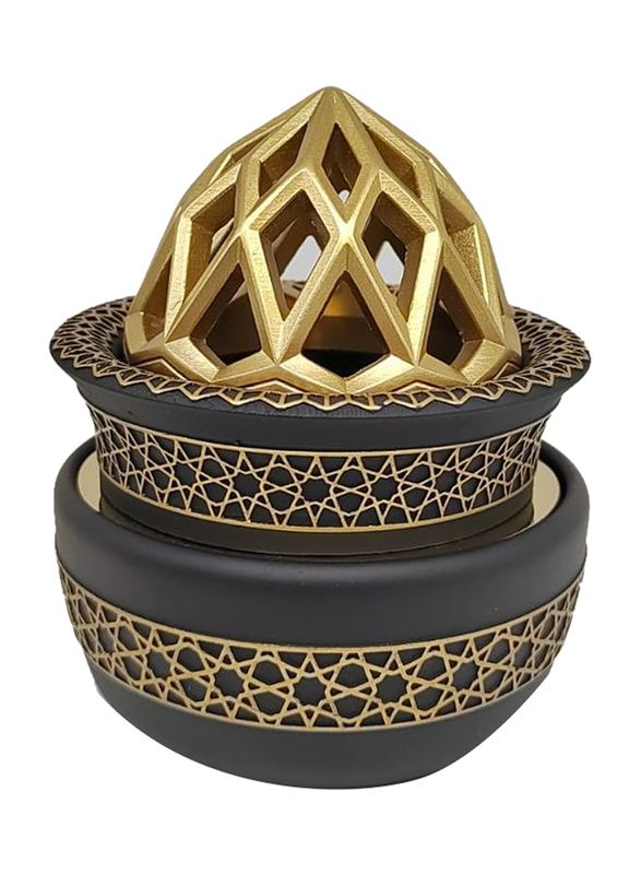 Arabic Incense Bakhoor Burner, Brown