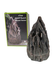 Damanhoor Incense Burner for Oud Bakhoor, Black