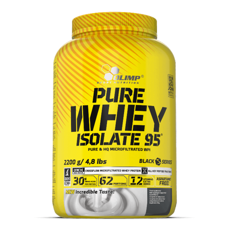 Olimp, Pure Whey Isolate Protein, Chocolate, 4.8LBS, 62 Servings