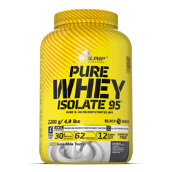 Olimp, Pure Whey Isolate Protein, Chocolate, 4.8LBS, 62 Servings