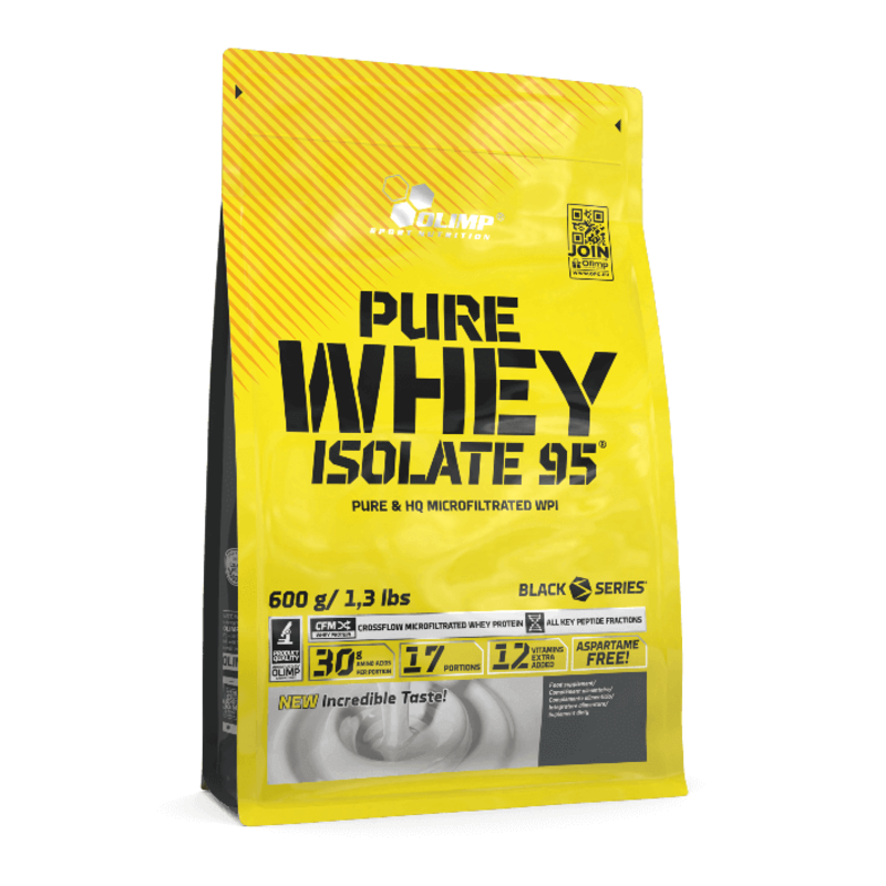 

Olimp, Pure Whey Isolate Protein, Strawberry, 600g, 17 Servings