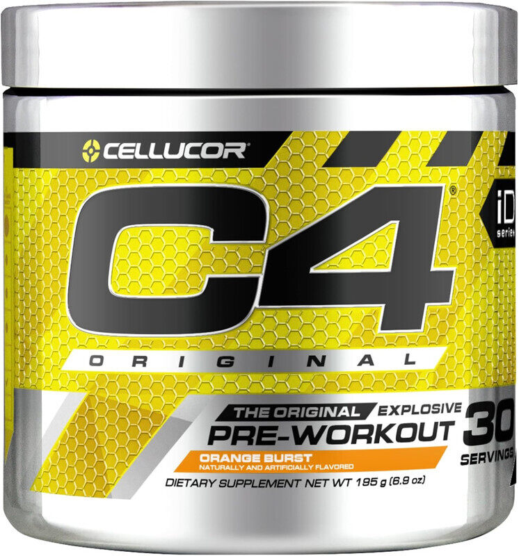 

Cellucor C4, Pre Workout, 195g, Orange Burst, 30 Servings