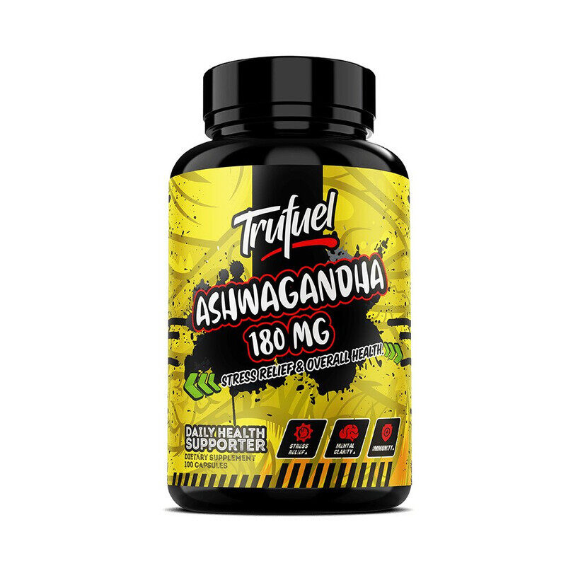 

Trufuel, Ashwagandha, 180mg, 100 Caps, 50 Servings