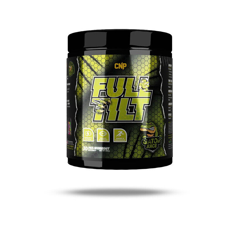 

CNP, Full Tilt, Pre Workout, 300g, Gator Juice, 30 Servings