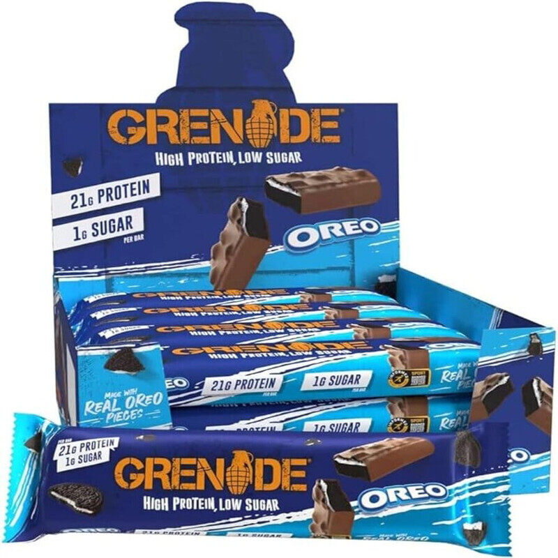 

Grenade, Protein Bar, Oreo, 12x60g