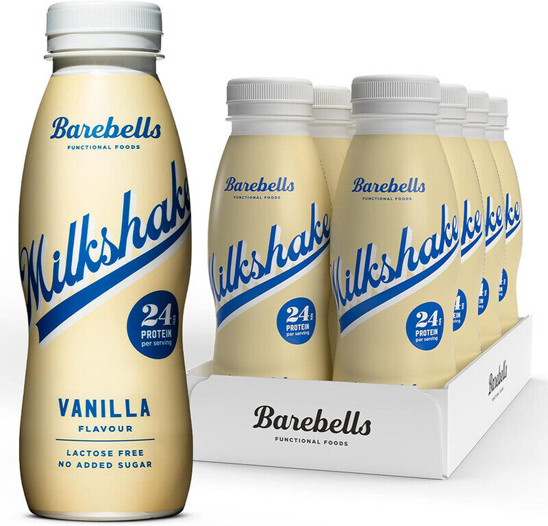 

Barebells, 24g Protein Milk Shake, Vanilla, 8x330ml