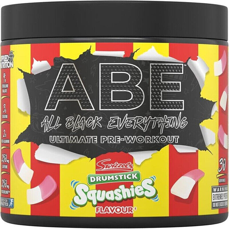 

Applied Nutrition, ABE Pre Workout, 375g, Drumstick Squashies, 30 Servings