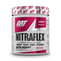 Gat Sport, Nitraflex, Fruit Punch, 309g, 30 SV