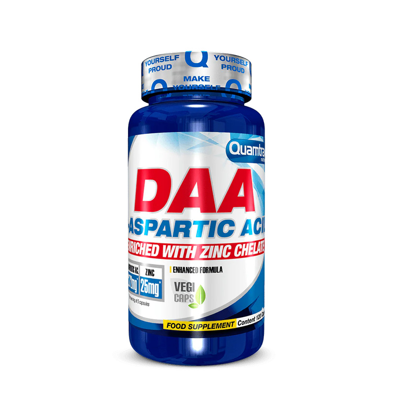 

Quamtrax, DAA Acid With Zinc, 120 Caps, 24 Servings