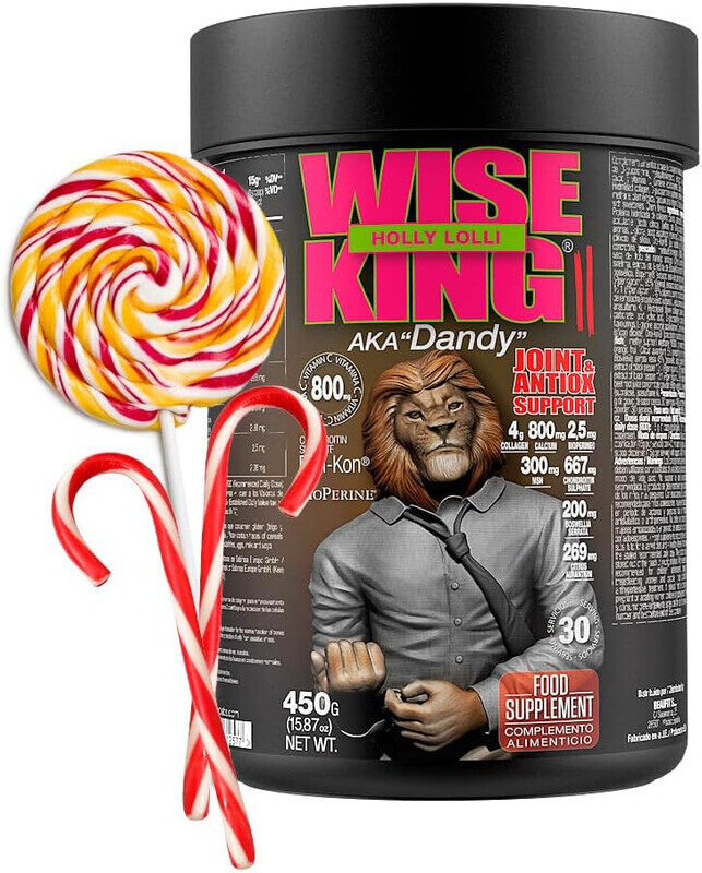 

Zoomad Labs, Wise King, Joint & Antiox Support, 450g, Holly Lolli, 30 Servings