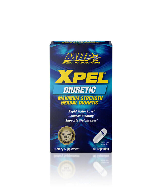 

MHP, Xpel, Diuretic, 80 Caps, 20 Servings
