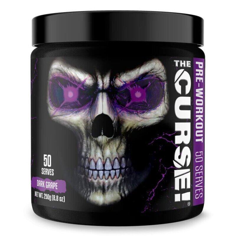 

JNX Sports, The Curse, Pre Workout, Dark Grape, 250g, 50 Servings