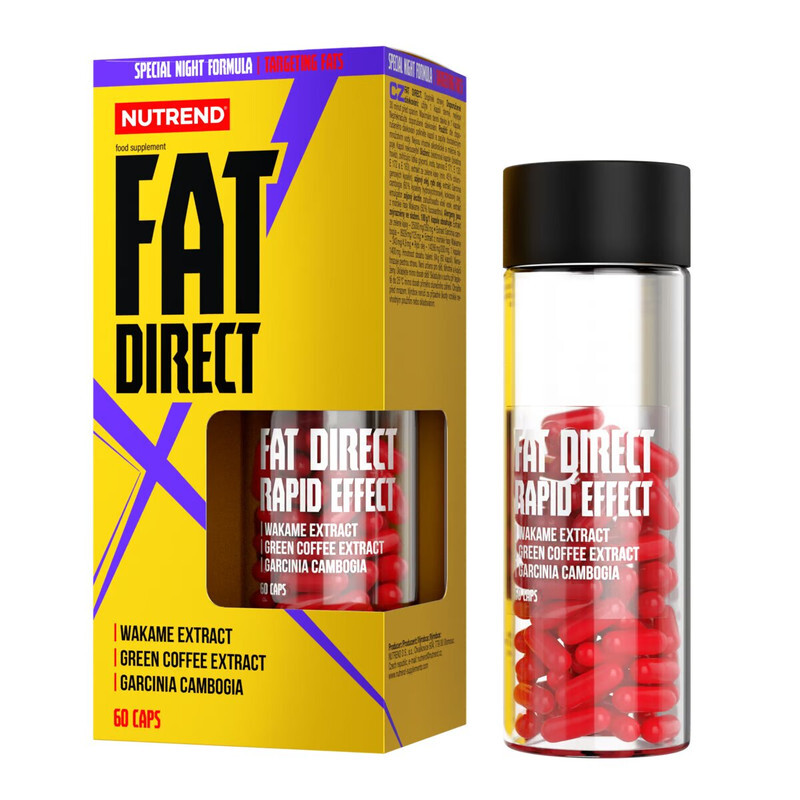 Nutrend, Fat Direct, 60 Caps, 60 Servings