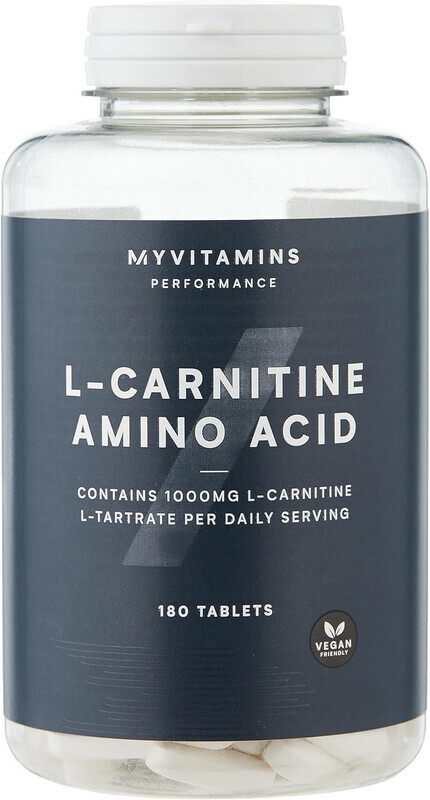 

MyVitamins, L-Carnitine, Amino Acid, 180 Tabs, 90 Servings